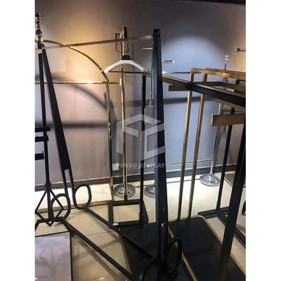 OEM Boutique Wedding Dress Clothing Shop Display Furniture Rack Monomer Design