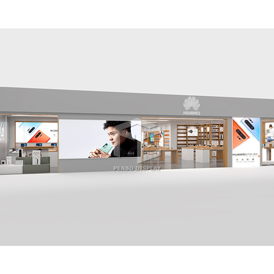 OEM MDF Mobile Phone Display Shelf Cellphone Accessories Retail Store Stand