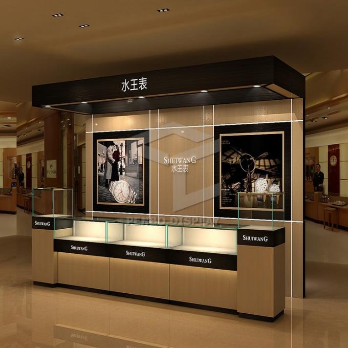 1200*630mm Watch Display 10mm Tempered Glass Countertop Display