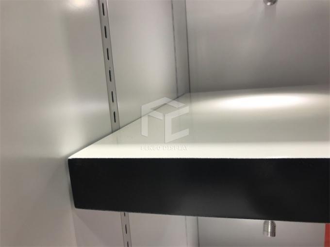 8mm Tempered Glass Wig Display Case With Adjustable Shelf